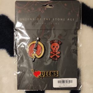 Queens of the Stone Age Enamel Pins Set